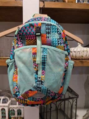 The North Face Abstract Multicolor Recon Squash Bag Backpack